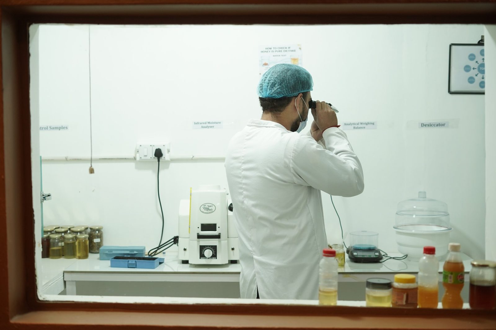 In-house analytical lab