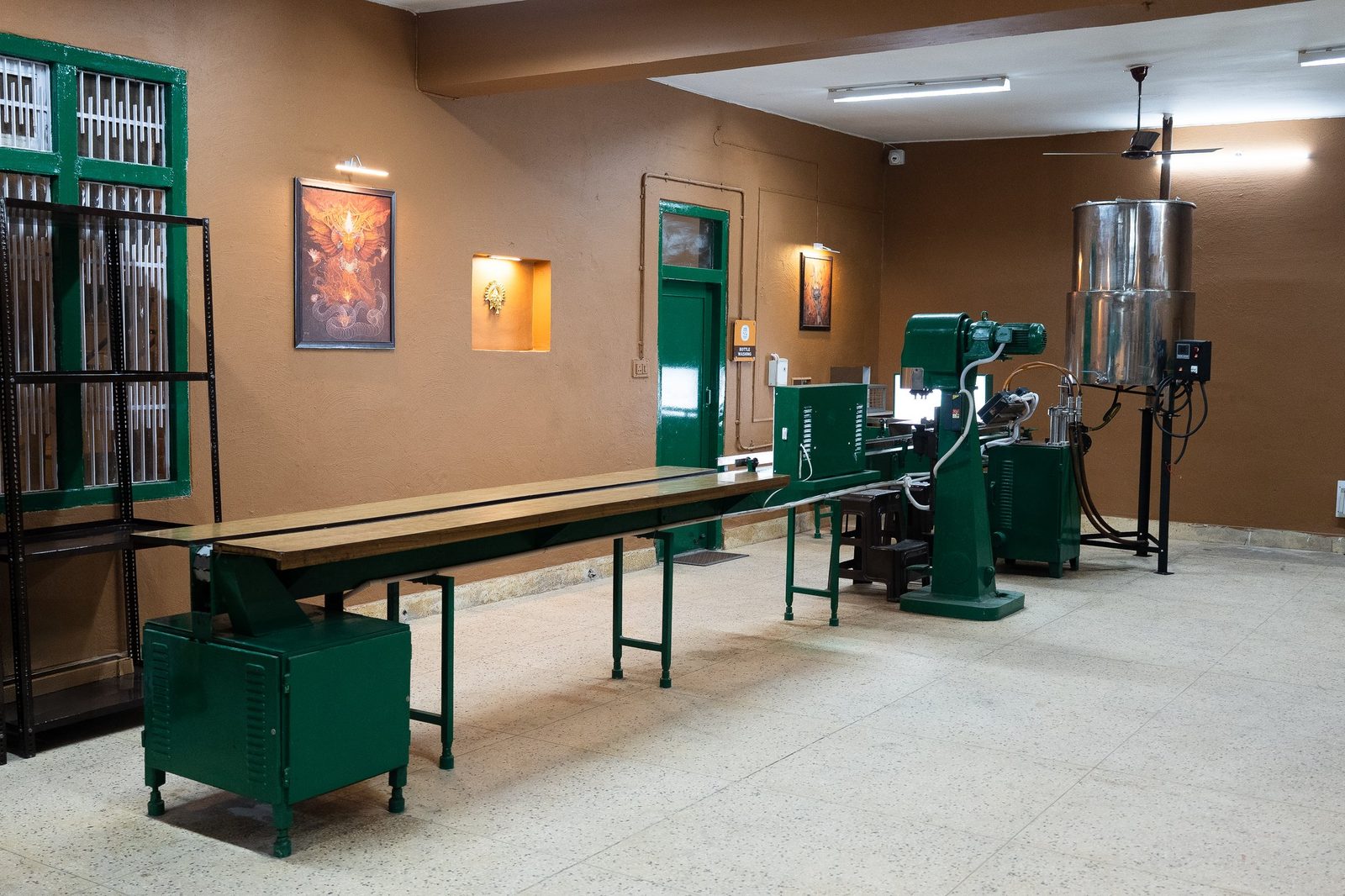 Herbal tea & honey processing line