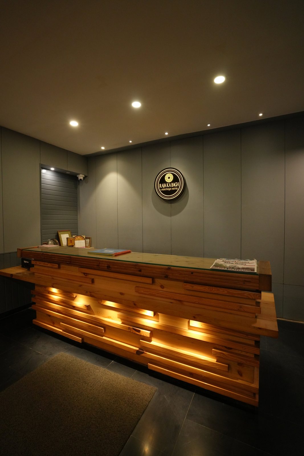 Reception area