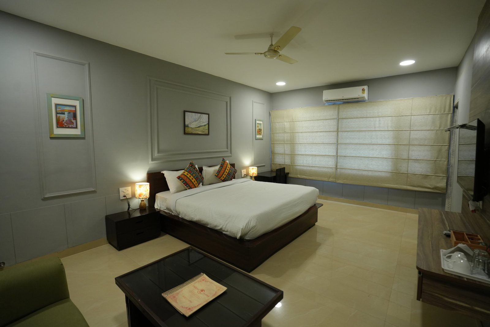 Modern hotel room